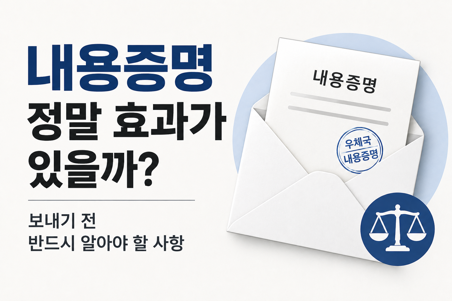 내용증명효과